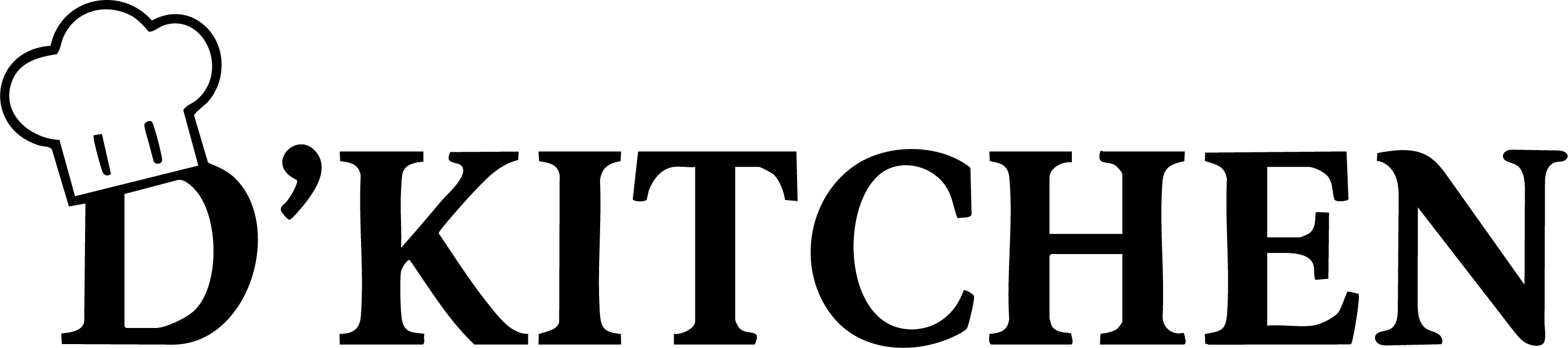 D Kitchen QR Menü Logo